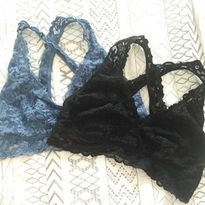 2 for 1 Lacey Bralettes
